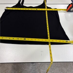Black Sleeveless Camisole with sequins xl